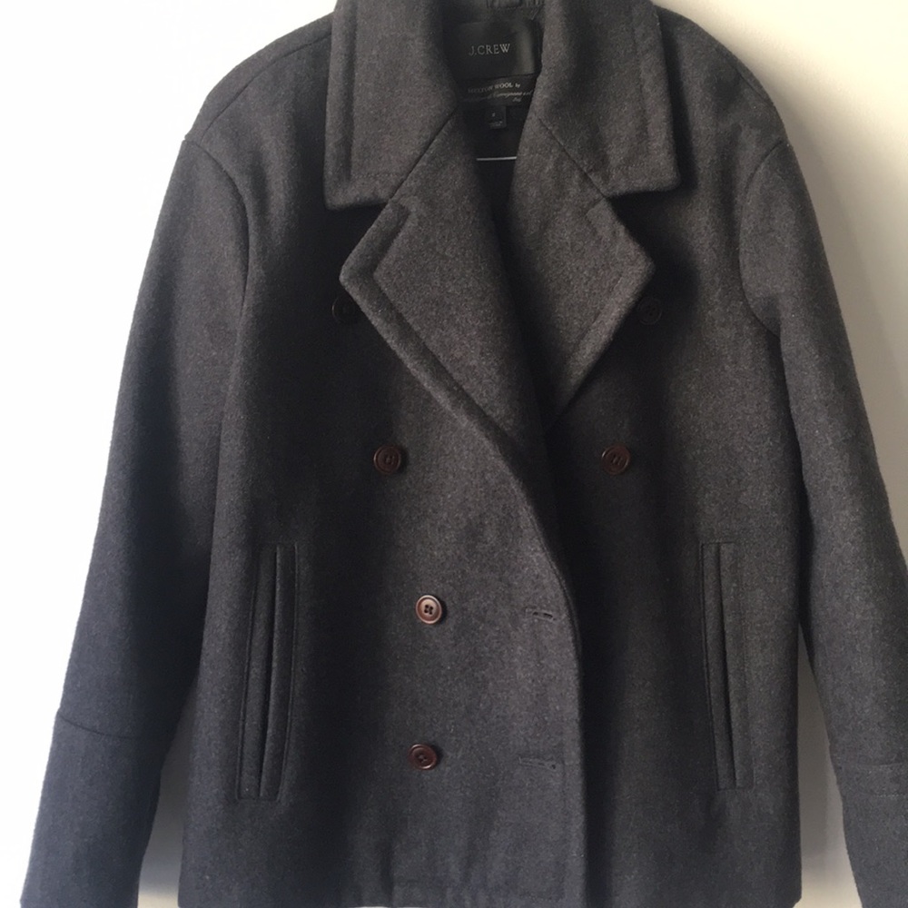J. Crew Melton wool coat